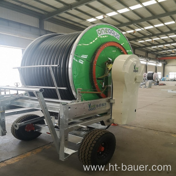 Bauer hard hose reel irrigators machine